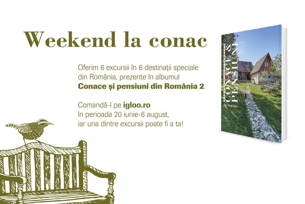 Weekend la conac. Igloo te trimite în vacanță! [Campanie încheiată]