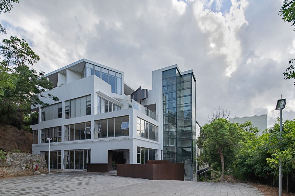 În dialog cu natura. The Mountain View, Shenzhen, China