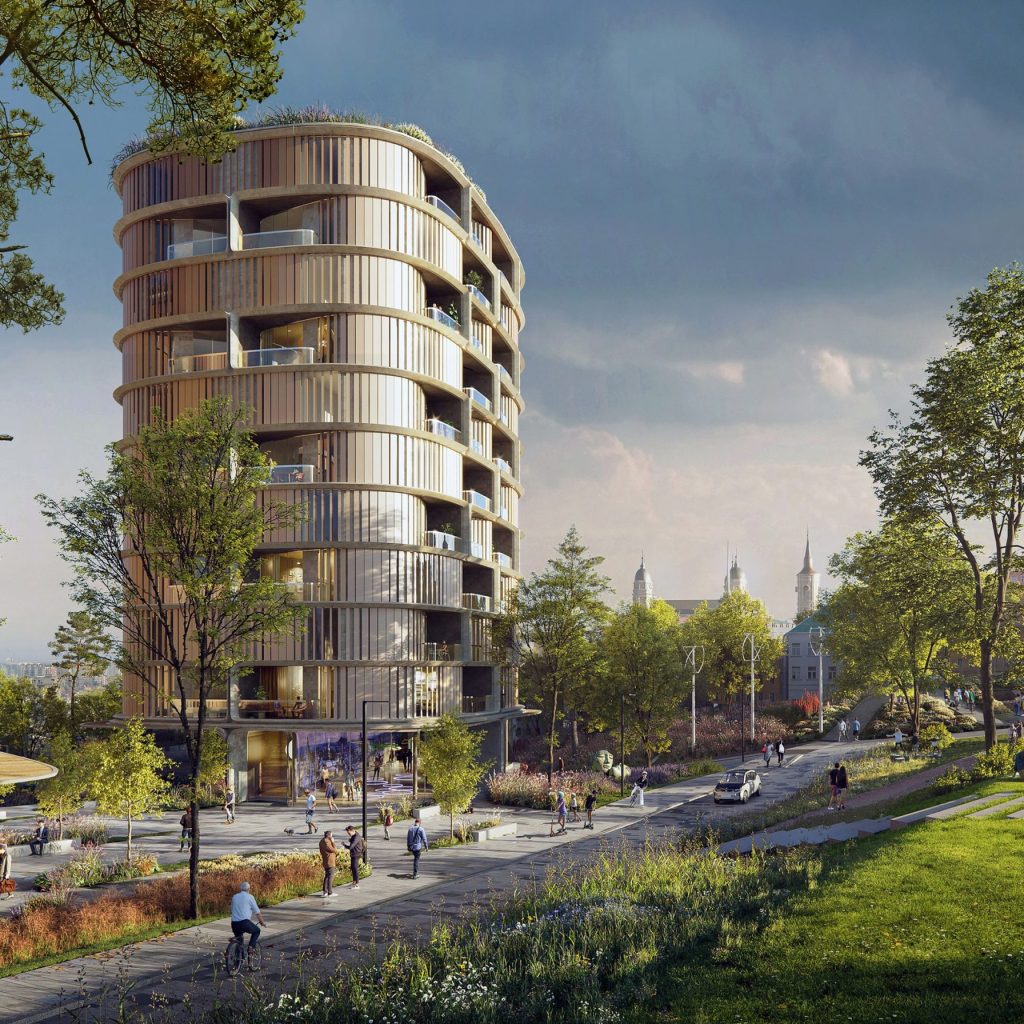 „Între Patrimoniu și Inovație”, soluția biroului de arhitectură Zaha Hadid Architects (ZHA) propusă în cadrul concursului internațional organizat de compania IULIUS, la Iași