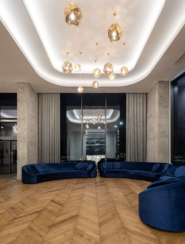 Preţios, funcţional, atemporal. Amenajare interior Hotel Union Plaza, Bulevardul Unirii, Bucureşti