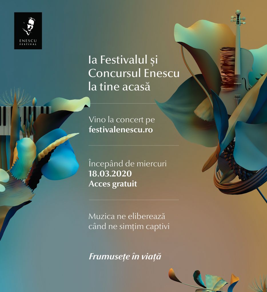 Festivalul și Concursul George Enescu, la tine acasă