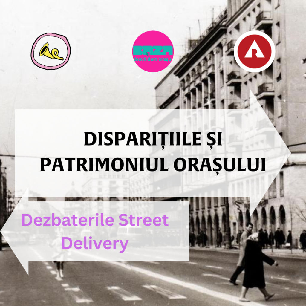 Dezbateri publice în cadrul STREET DELIVERY 2023 – SHARED SPACES