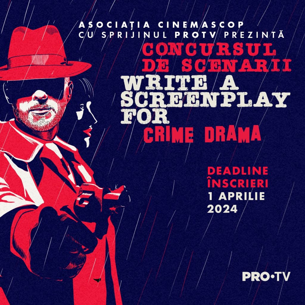 Concurs de scenarii și pitch-uri de film. Au început înscrierile pentru ediția 6 a „Write a screenplay for…”